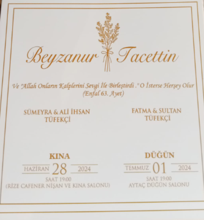Beyzanur&Tacetiin 01.07.2024